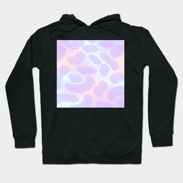 Pastel Disco Print Hoodie by AlexandraStr